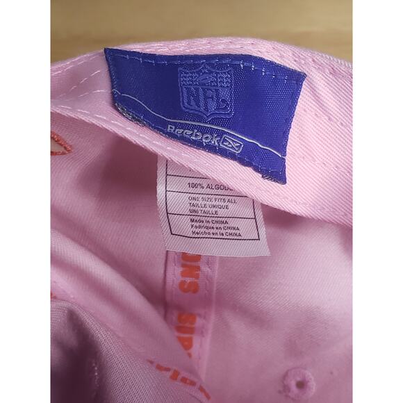Superbowl 2006 Champions Indianapolis Colts Pink Adjustable Strap Hat - Picture 6 of 6